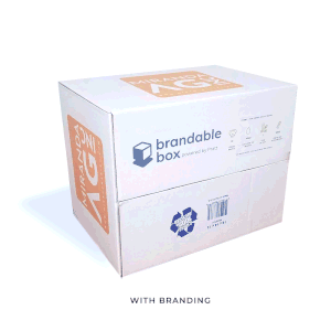 Large White Custom Shipping Box 18 x 18 x 18